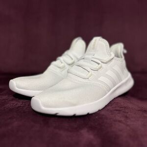 White women’s size 6.5 adidas primegreen cloudfoam